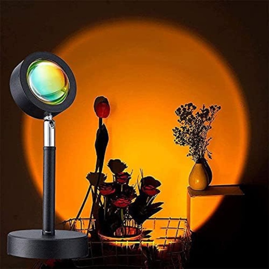 Astrohuge Sunset Projection Lamp (16-Color Mood Light)
