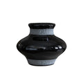 Astrohuge Handmade Pottery Black Ceramic Vase